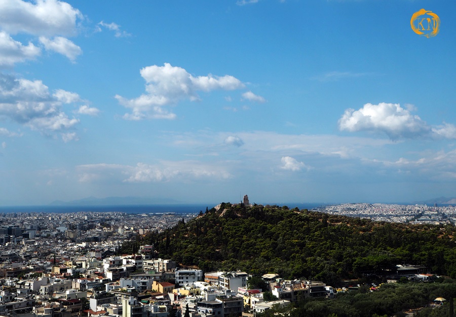 Ateny - widok z Akropolu